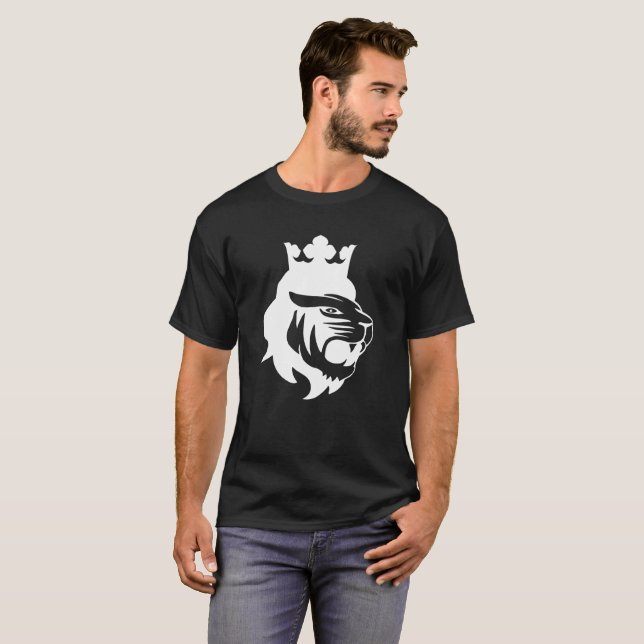 Löwenkopf T-Shirt (Vorne ganz)