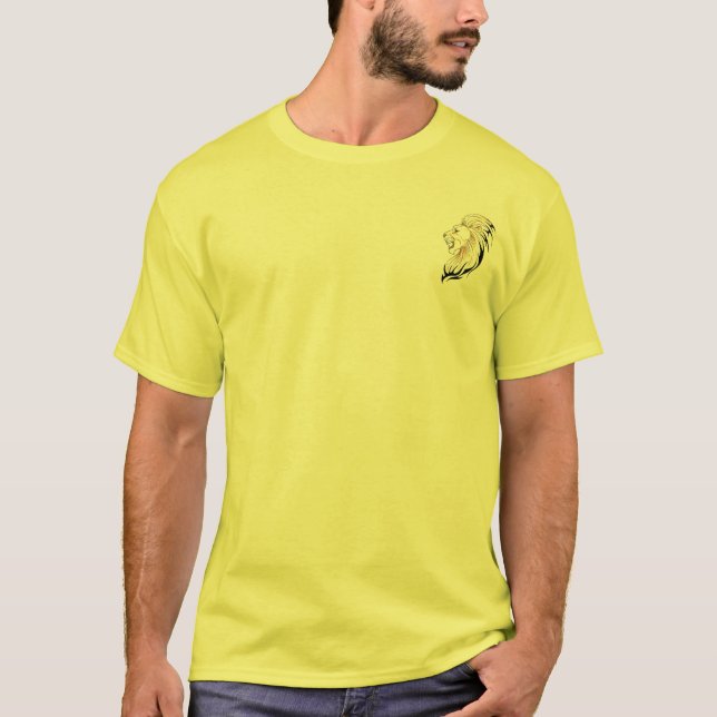 Löwenkopf-T - Shirt (Vorderseite)