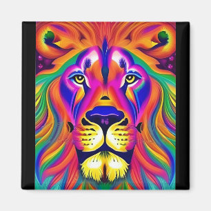 Löwenkopfmagnet Magnet