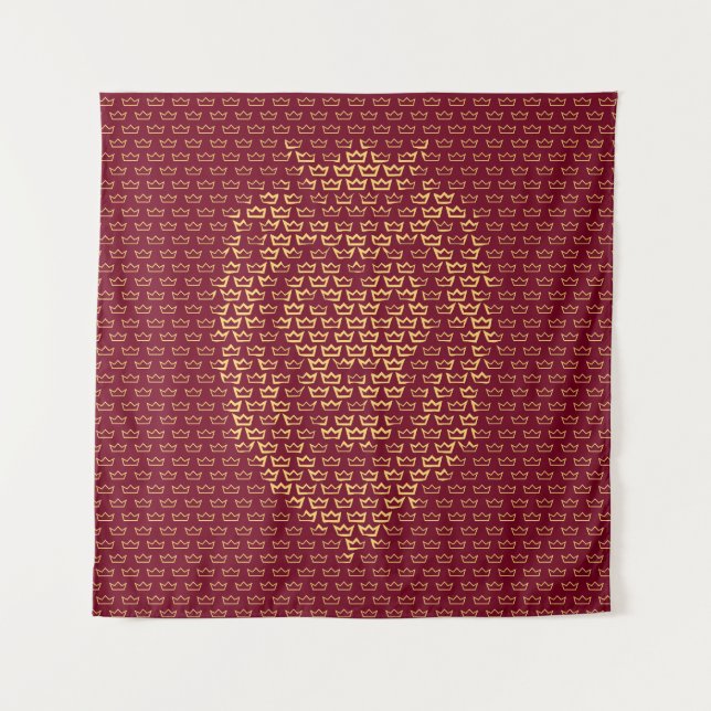 Löwenkrone Wandteppich (Vorderseite)
