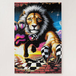 Löwenkunst Puzzle