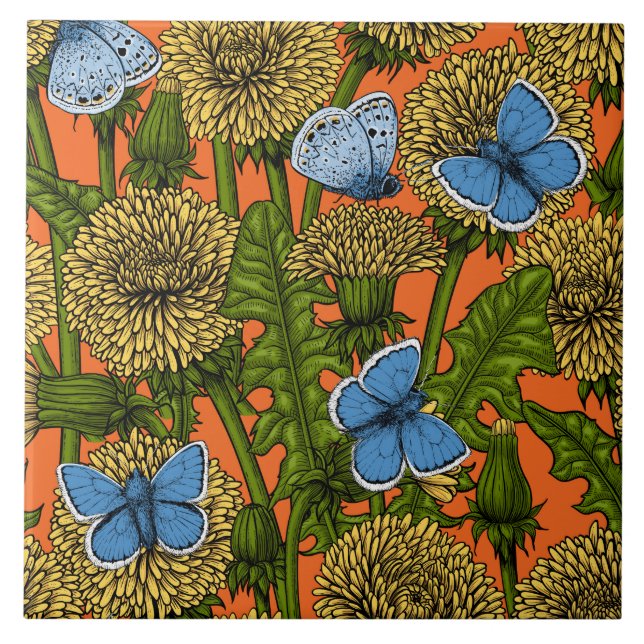 Löwenmedow Fliese (Vorderseite)