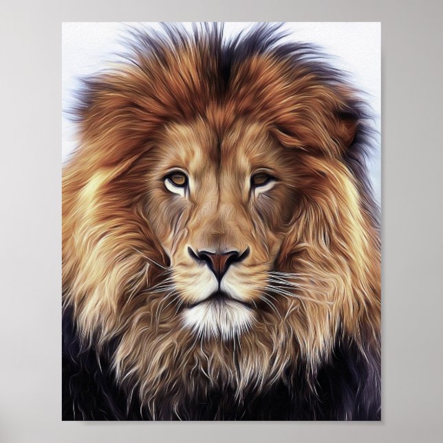 LÖWENPLAKAT POSTER (Vorne)