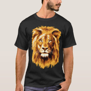 Löwenporträt T-Shirt