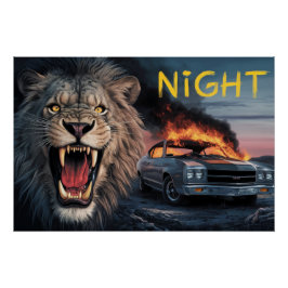 Löwenposter 02 poster