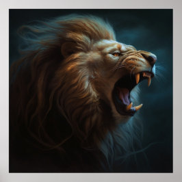 Löwenposter Poster
