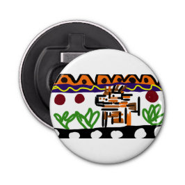 Löwenrückkunst Flaschenöffner