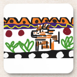 Löwenrückkunst Getränkeuntersetzer