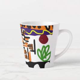 Löwenrückkunst Milchtasse