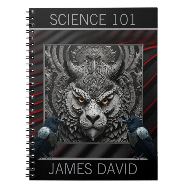 LöwenrüstNotebook Notizblock (Vorderseite)