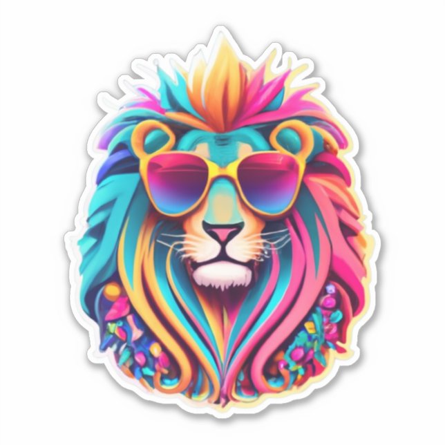 Löwens Pride Parade Sticker Galore (Vorderseite)