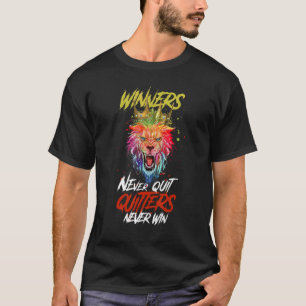 Löwensieger lassen die Motivation der königlichen  T-Shirt