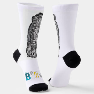 Löwenstolz x Sei immer mutig – Mutige Crew Socken