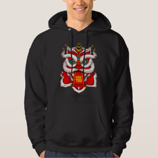 Löwentanz-Kopf - Frohes Chinesisches Neujahr  Hoodie