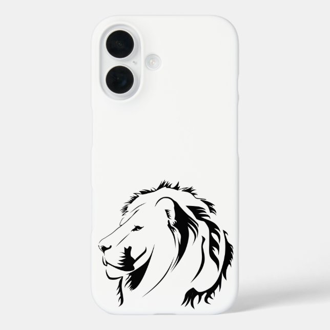 Löwentribal 001 Case-Mate iPhone hülle (Rückseite)