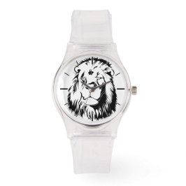 Löwentribal 002 armbanduhr