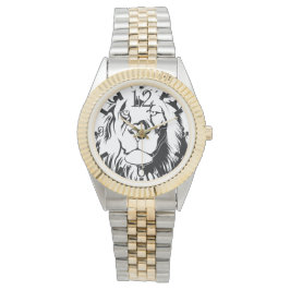 Löwentribal 002 armbanduhr