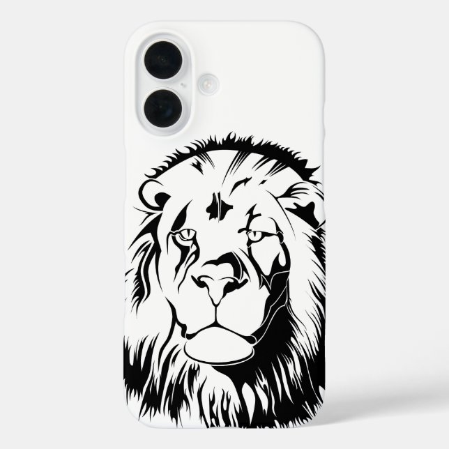 Löwentribal 002 Case-Mate iPhone hülle (Rückseite)