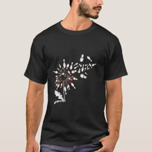 Löwenzahn Bowler Bowling Lustige Löwenzahn T-Shirt