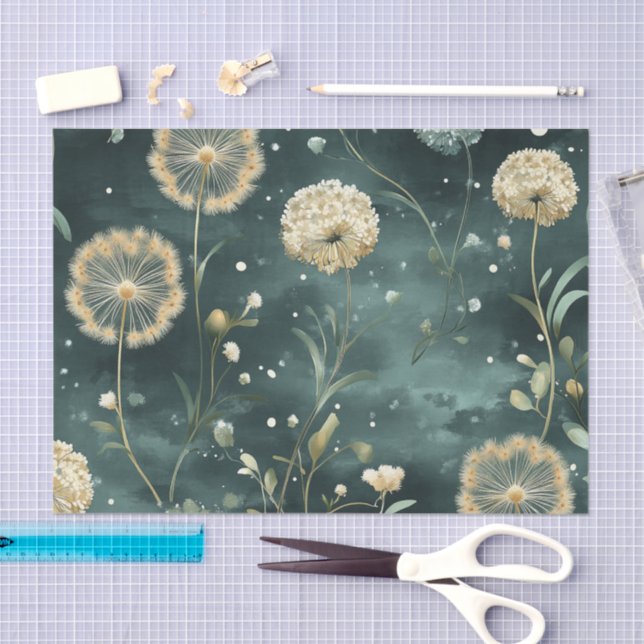 Löwenzahn Design Serie #15 Seidenpapier (Handwerk)