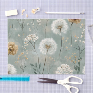 Löwenzahn Design Serie #17 Seidenpapier