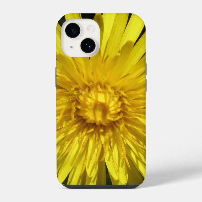 Löwenzahn iPhone Hülle (Rückseite)