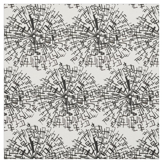 Löwenzahn-Kopf Stoff (Muster)