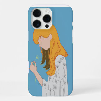 Löwenzahn-Mädchen iPhone 16 Pro Max Hülle