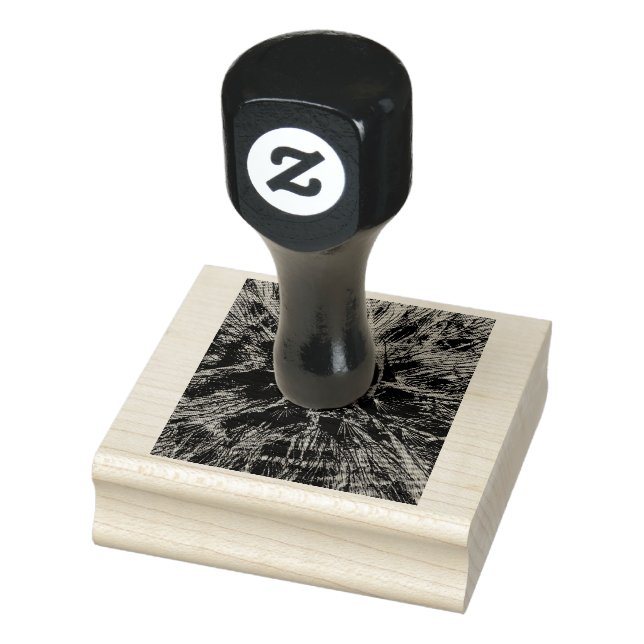 Löwenzahn-Samenkopf-Stempel Gummistempel (Stempel)