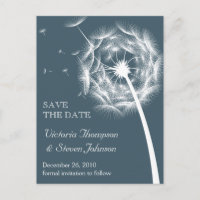 Löwenzahn Save-the-Date-Postkarte