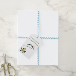 Löwenzahn Schmetterlinge Herzlichen Glückwunsch zu Geschenkanhänger