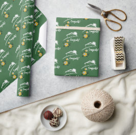 Löwenzahn Schmetterlinge Herzlichen Glückwunsch Zu Geschenkpapier