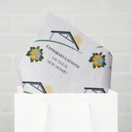 Löwenzahn Schmetterlinge Herzlichen Glückwunsch zu Seidenpapier