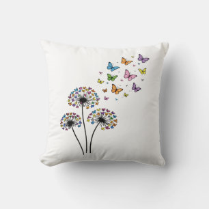 Löwenzahn Schmetterlingsblüte Kissen
