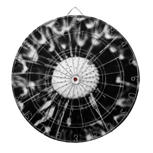 Löwenzahn schwarz dartscheibe