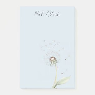 Löwenzahnblütenwunsch Post-it Klebezettel