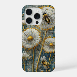 Löwenzahnwald der fleißigen Bienen iPhone 15 Pro Hülle