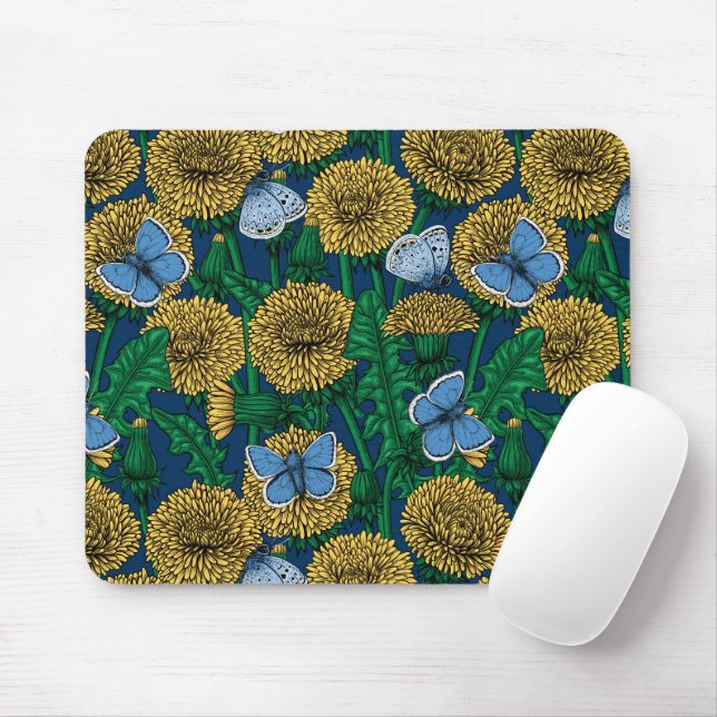 Löwenzahnwiese Mousepad (Mit Mouse)