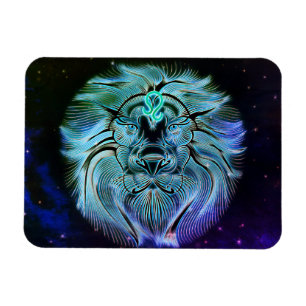 Löwenzodiakmagnet Magnet