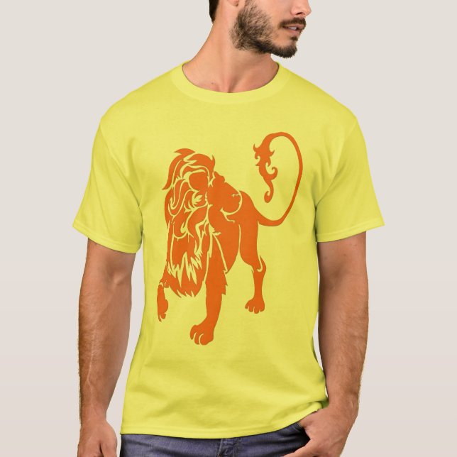 Löweorange T-Shirt (Vorderseite)