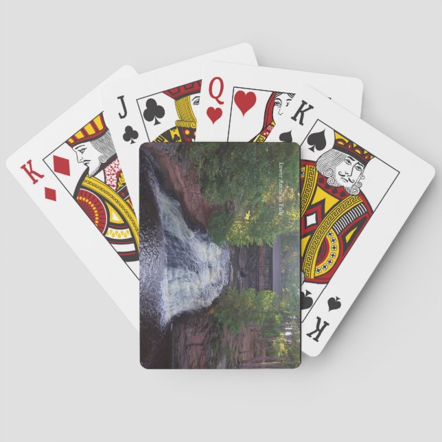 Lower Amnicon Falls Spielkarten (Rückseite)