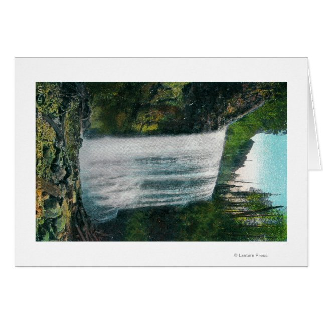 Lower Bridal Veil Falls on Colubia River (Vorderseite (Horizontal))