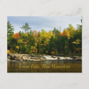 Lower Falls, NH     Postcard (Begriffsklärung) Postkarte