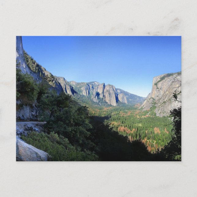 Lower Four Mile Trail - Yosemite Valley Postkarte (Vorderseite)