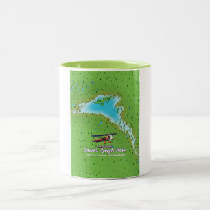 Lower Lough Erne Nordirland Zweifarbige Tasse