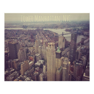 Lower Manhattan Poster