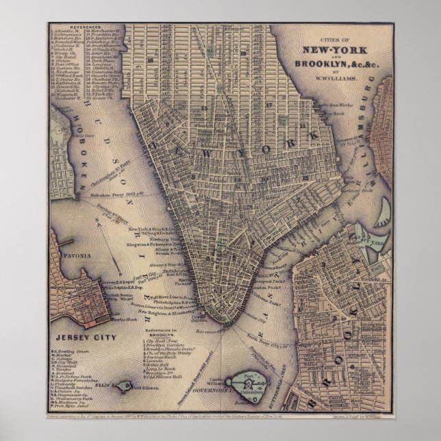 Lower Manhattan Poster (Vorne)