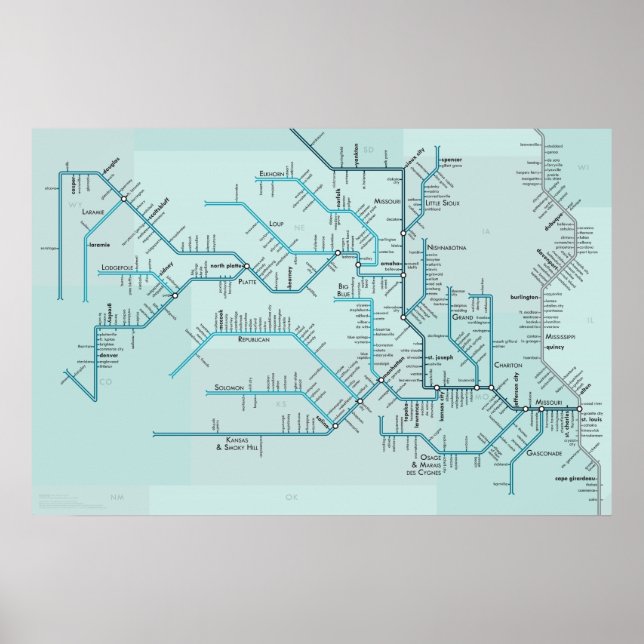 Lower Missouri Poster (Vorne)