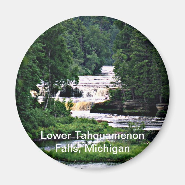 Lower Tahquamenon Falls Staat Park, Michigan Magnet (Vorne)