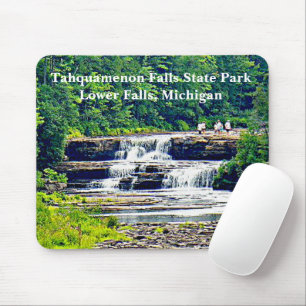 Lower Tahquamenon Falls Staat Park, Michigan Mousepad